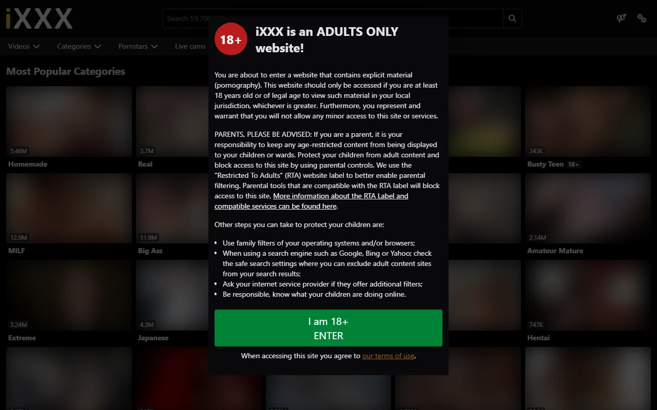 Screenshot of Ixxx